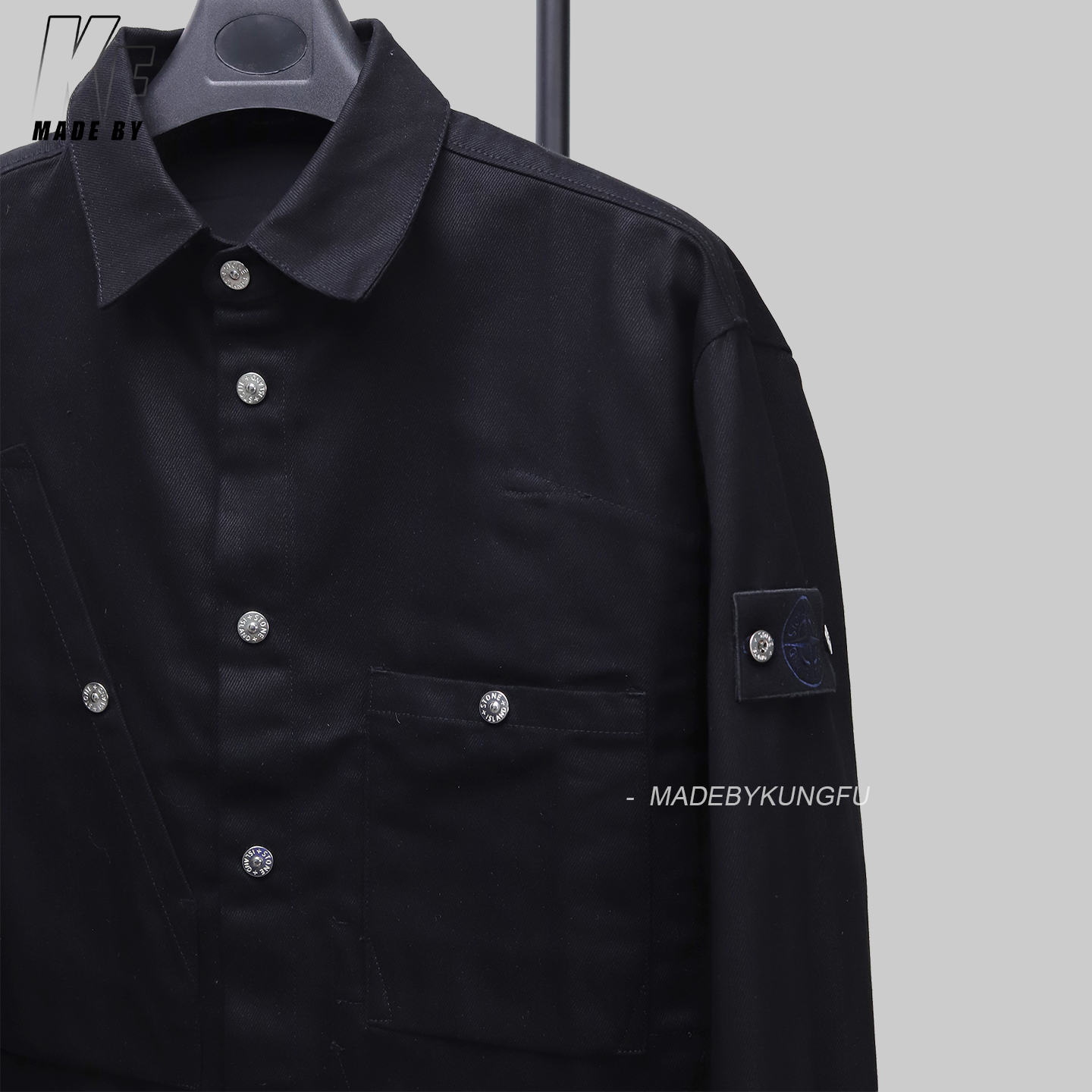 SI Purple badge denim Jacket 