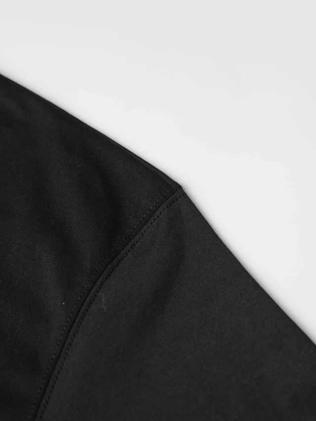 Item ID 9095 Acne SS26 60-thread-count double-ply combed cotton, mottled vintage screen print, classic round neck ribbed trim logo, long-sleeved T-shir