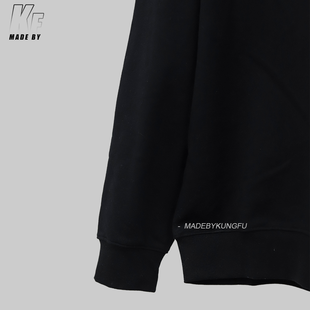 PRADA连帽抽绳卫衣 黑色