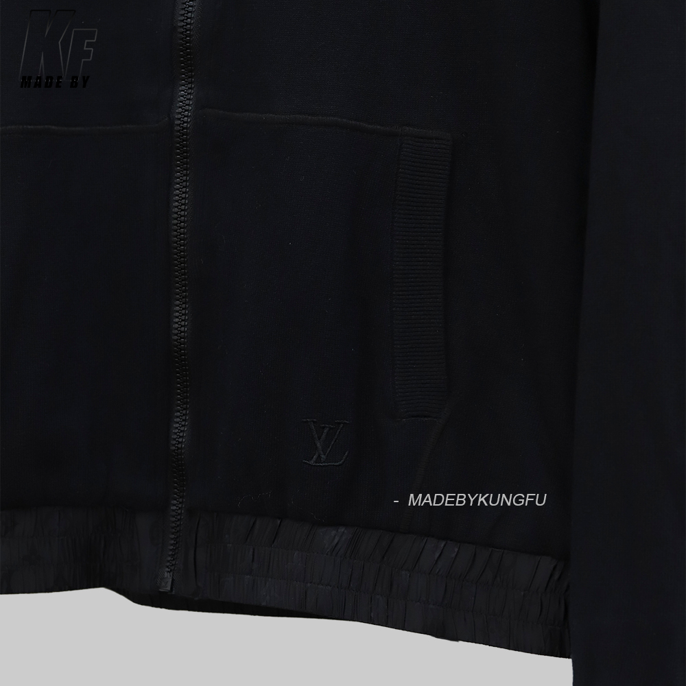 LV两面穿拉链夹克 白色