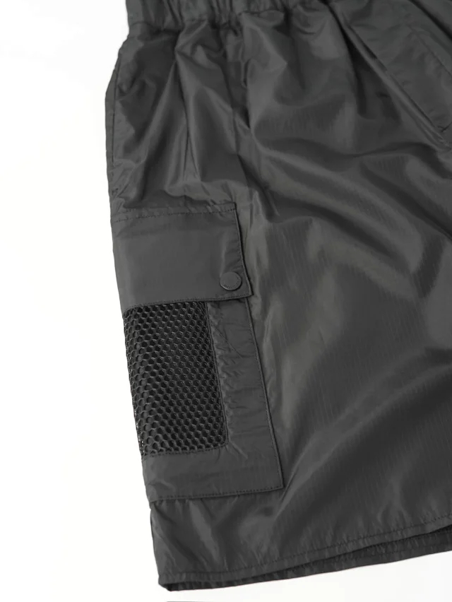 Item ID 9049 Cargo Shorts 50D nylon mesh 20D fine spun main fabric solid color pocket five pack quick drying shorts