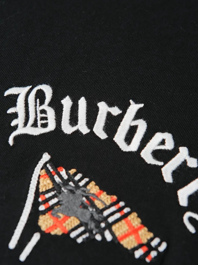 Item ID 9053 BBR Double color optional double embroidery technique round neck cotton knitted T-shirt