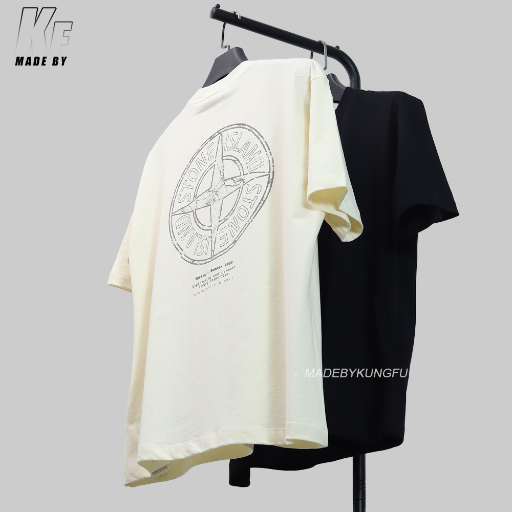 SI double fade print tee
