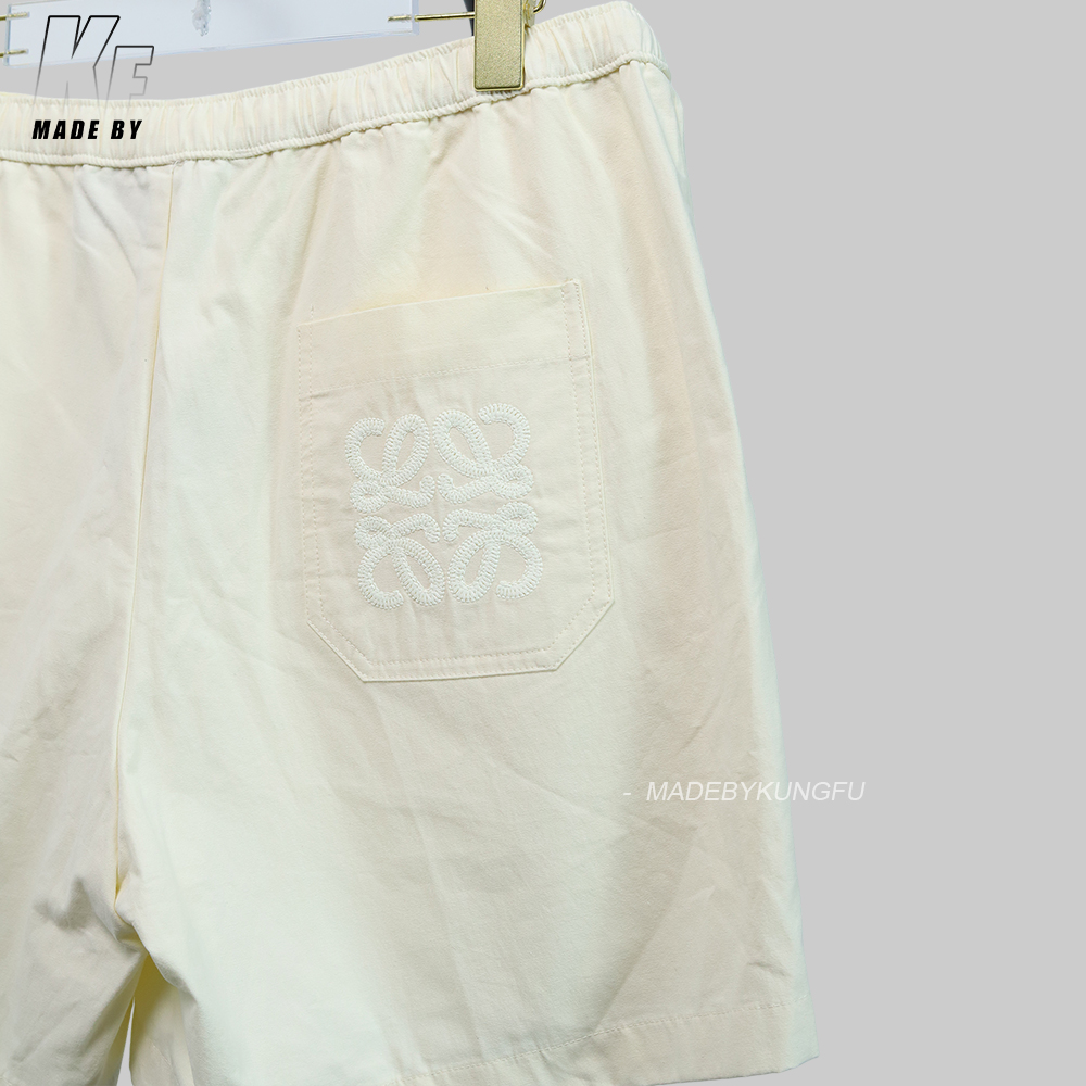 LOE Embroidered Lyocell Shorts
