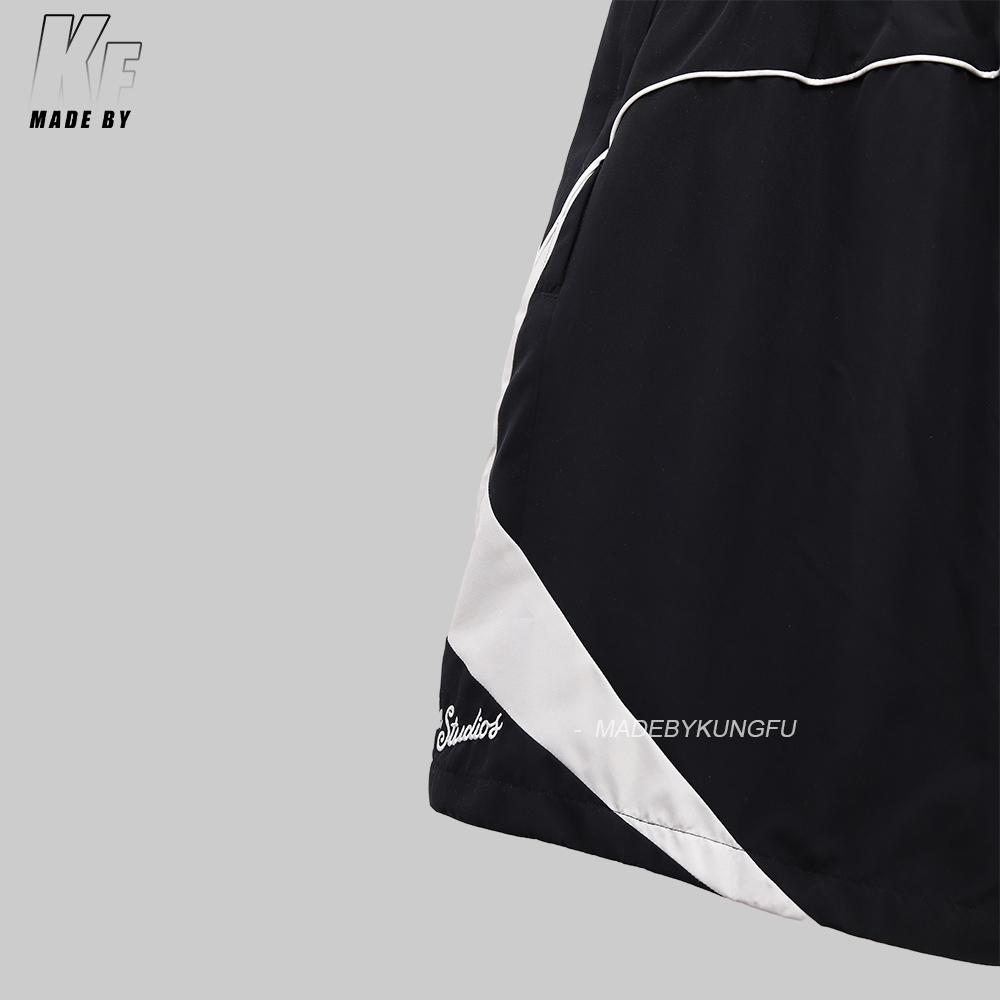 ACNE 3D Embroidered Splicing Shorts