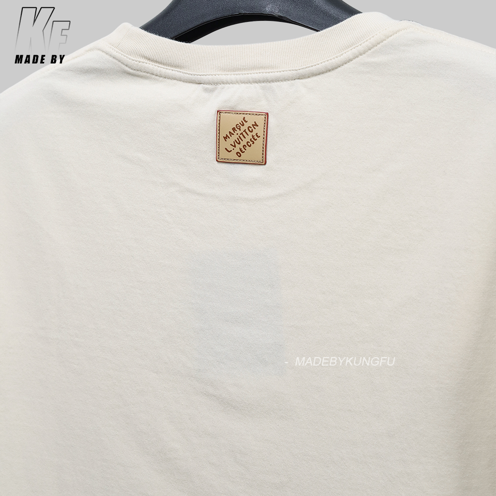 L. V.M towel embroidery TEE
