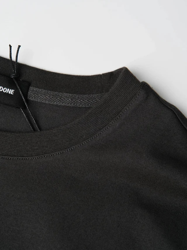 Item ID 9087 WE11DONE SS26 Imported Adhesive Material Fun Hand drawn Logo Soft Short sleeved T-shirt