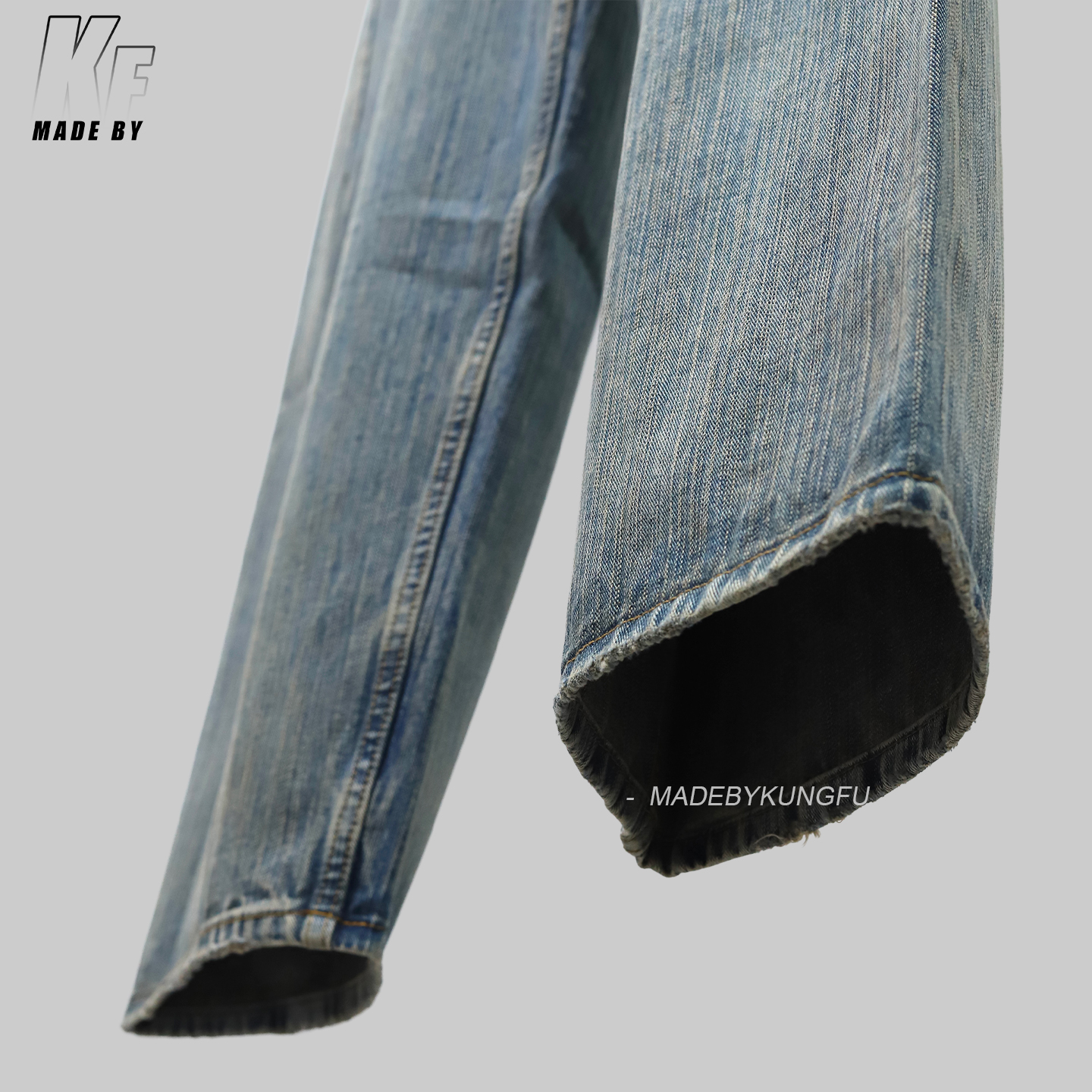 BLCG 3D Embroidered Loose Jeans