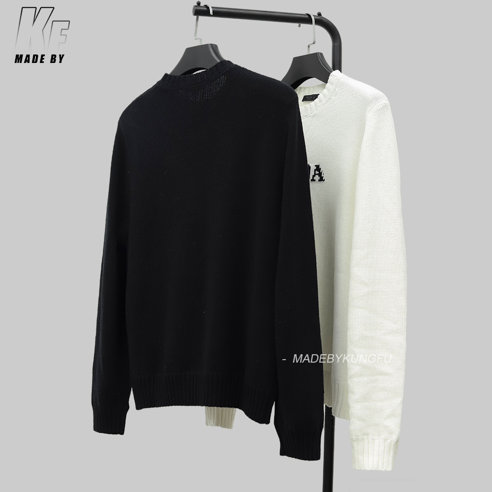 PRADA圆领毛衣 黑色