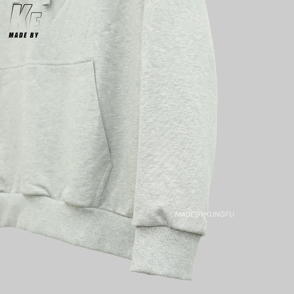 Gucci条纹连帽卫衣 灰色