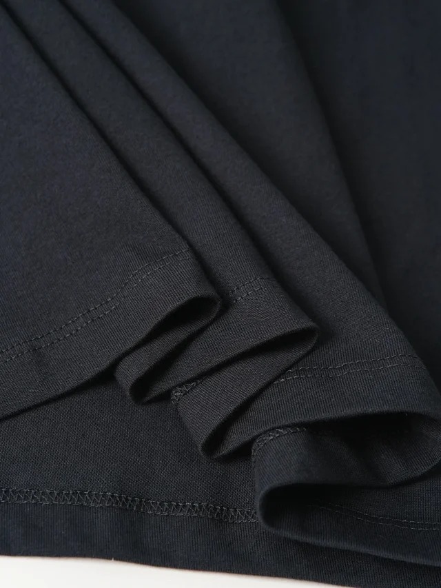 Item ID 9021 Loe×Wain Joint Solid Color Round Neck Short Sleeve T-shirt