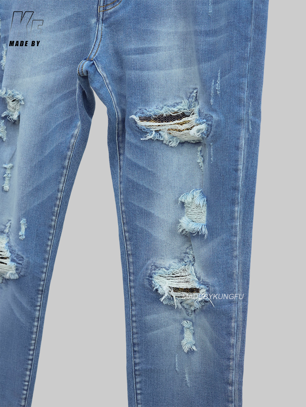 AMIRI牛仔裤 蓝色