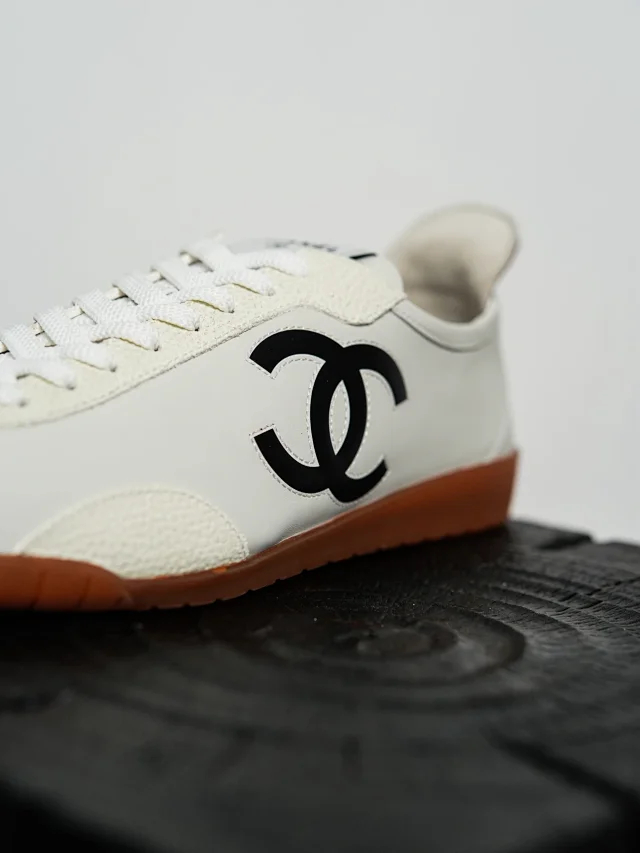 Item ID 9084 CHANE1 embossed calf leather suede effect round toe lace up low cut life and leisure training shoes 1cm