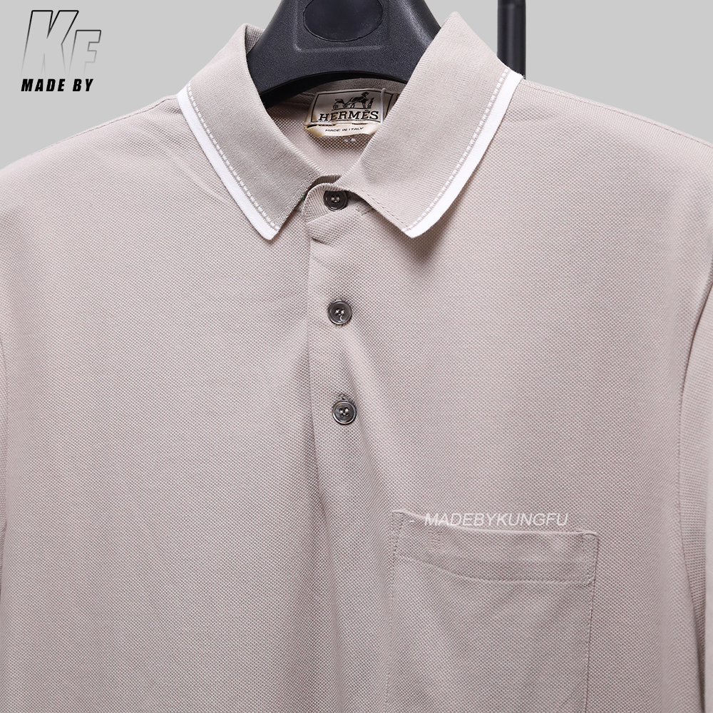 Hermes Pocket Embroidered Polo