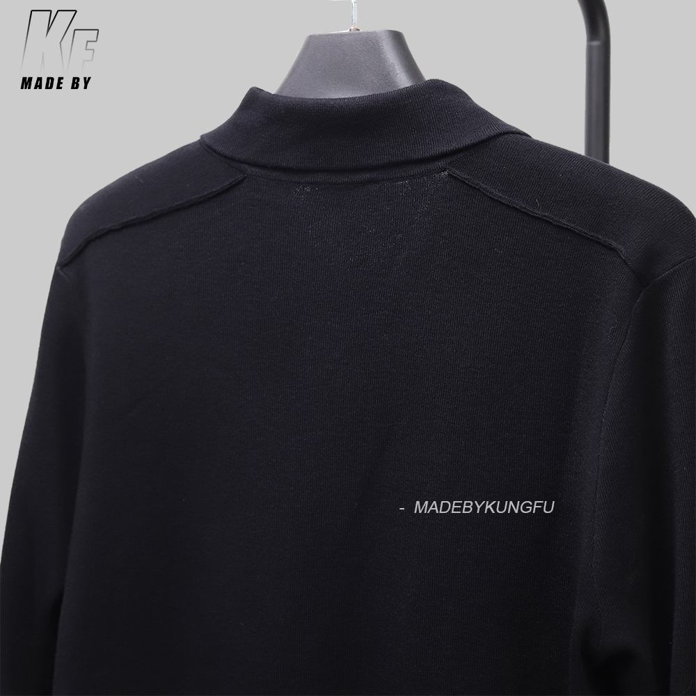 BBR 100% wool button up polo
