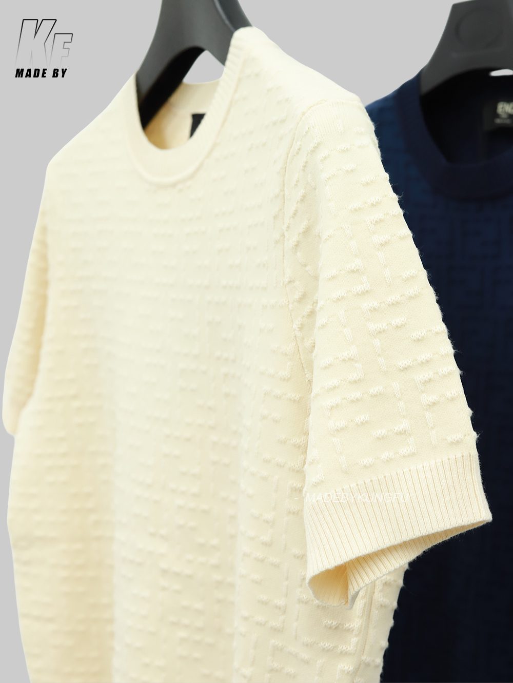 FE jacquard knitting tee