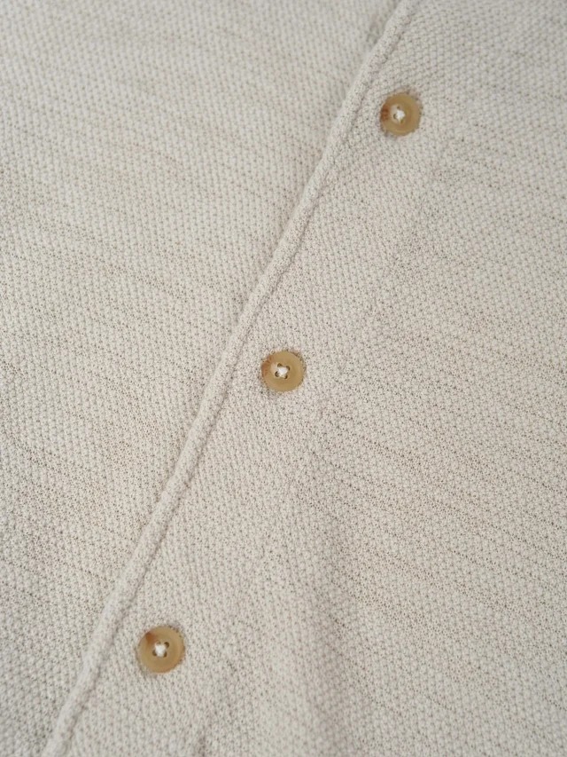 RL Solid color lapel single breasted long sleeved shirt