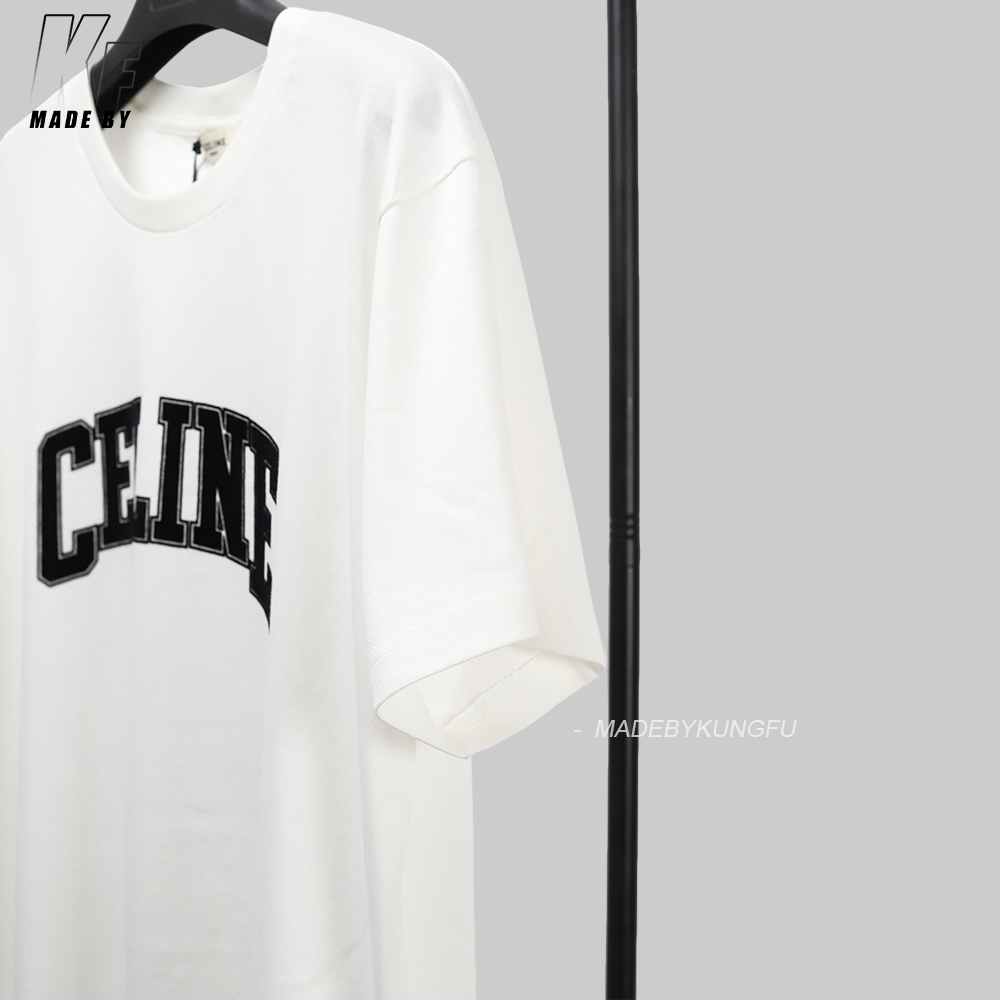 CE Flocking printing tee
