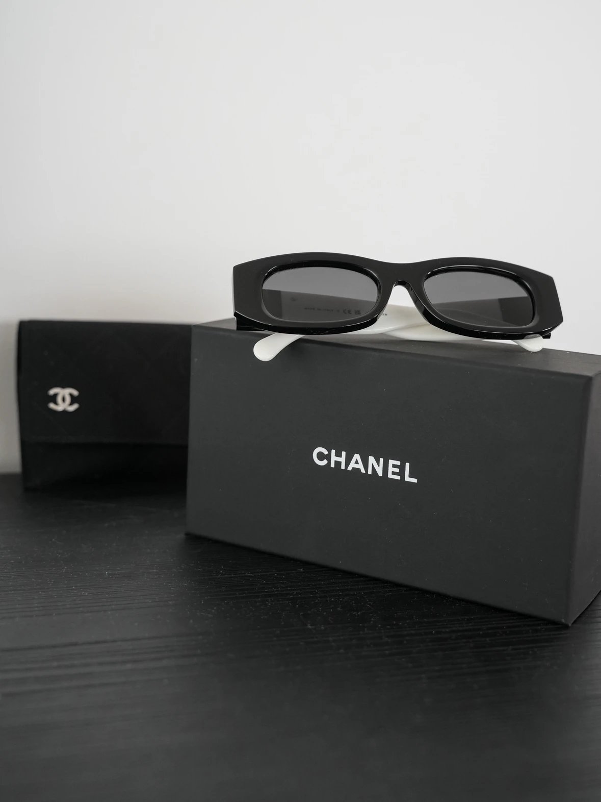 Item ID 8415 Xiaoxiang 5525 Glasses _Adjustable Degree_ Leg Logo Irregular Sunglass