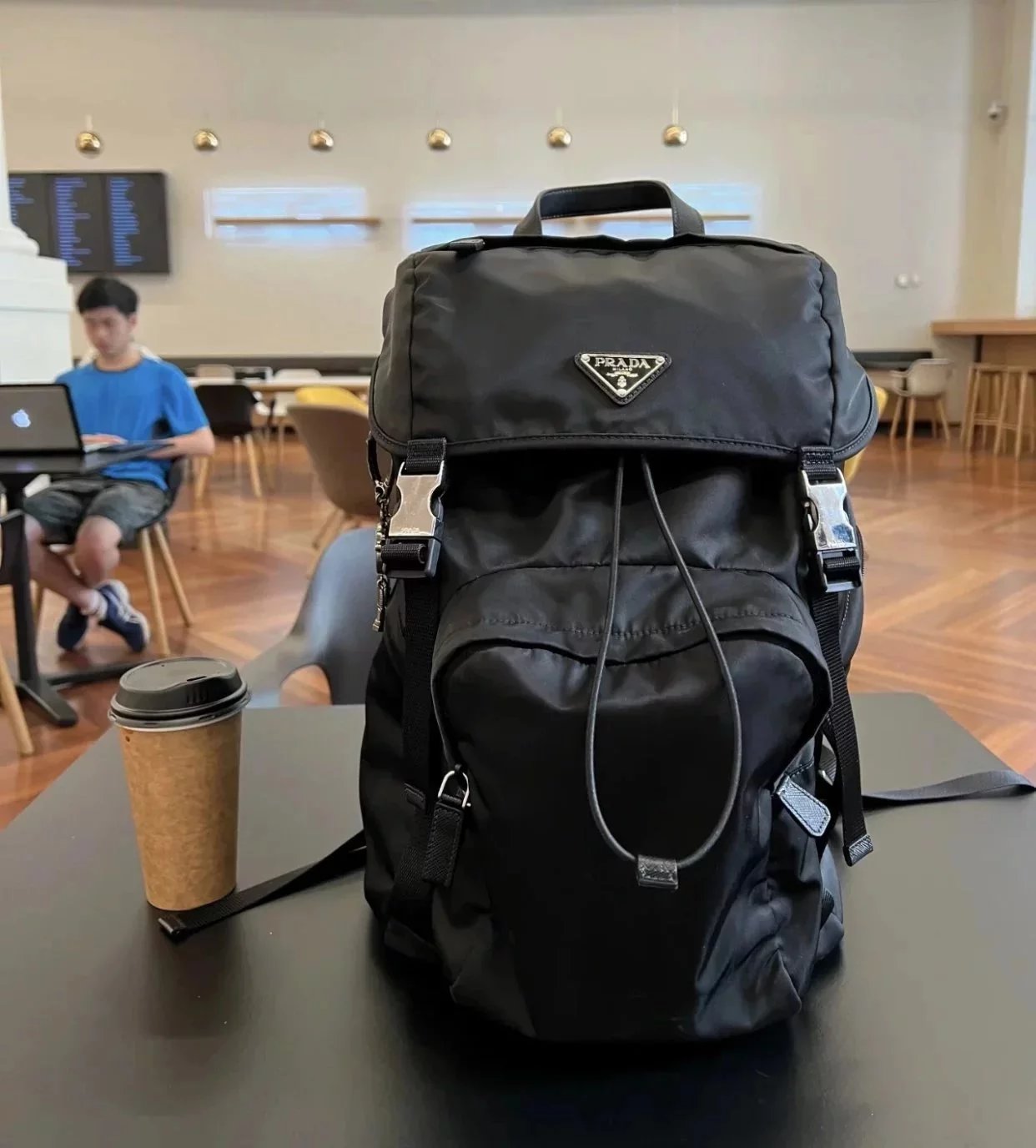 Item ID 8517 “ Appearance + Functional ”Prada- Prada -Re-Nylon Series backpack - Me
