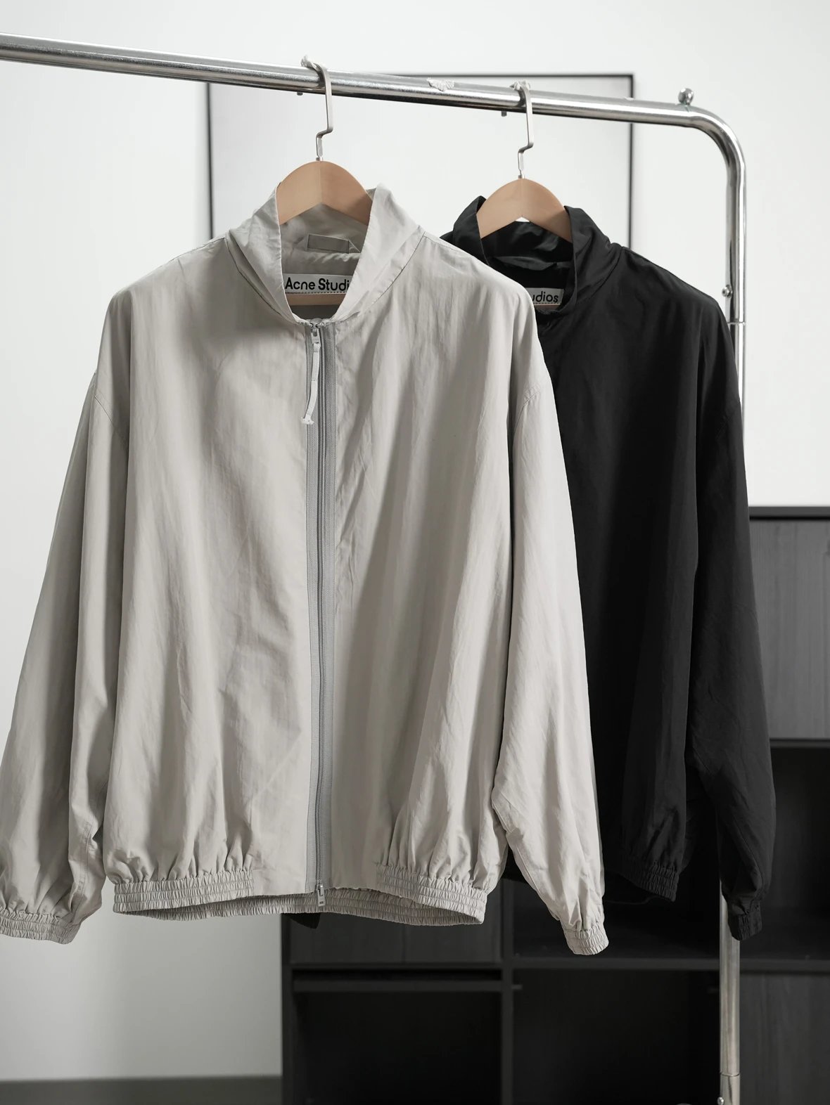 Item ID 8007 Acne Studios-SS25-1996 series back logo casual jacket _3D embroidery_