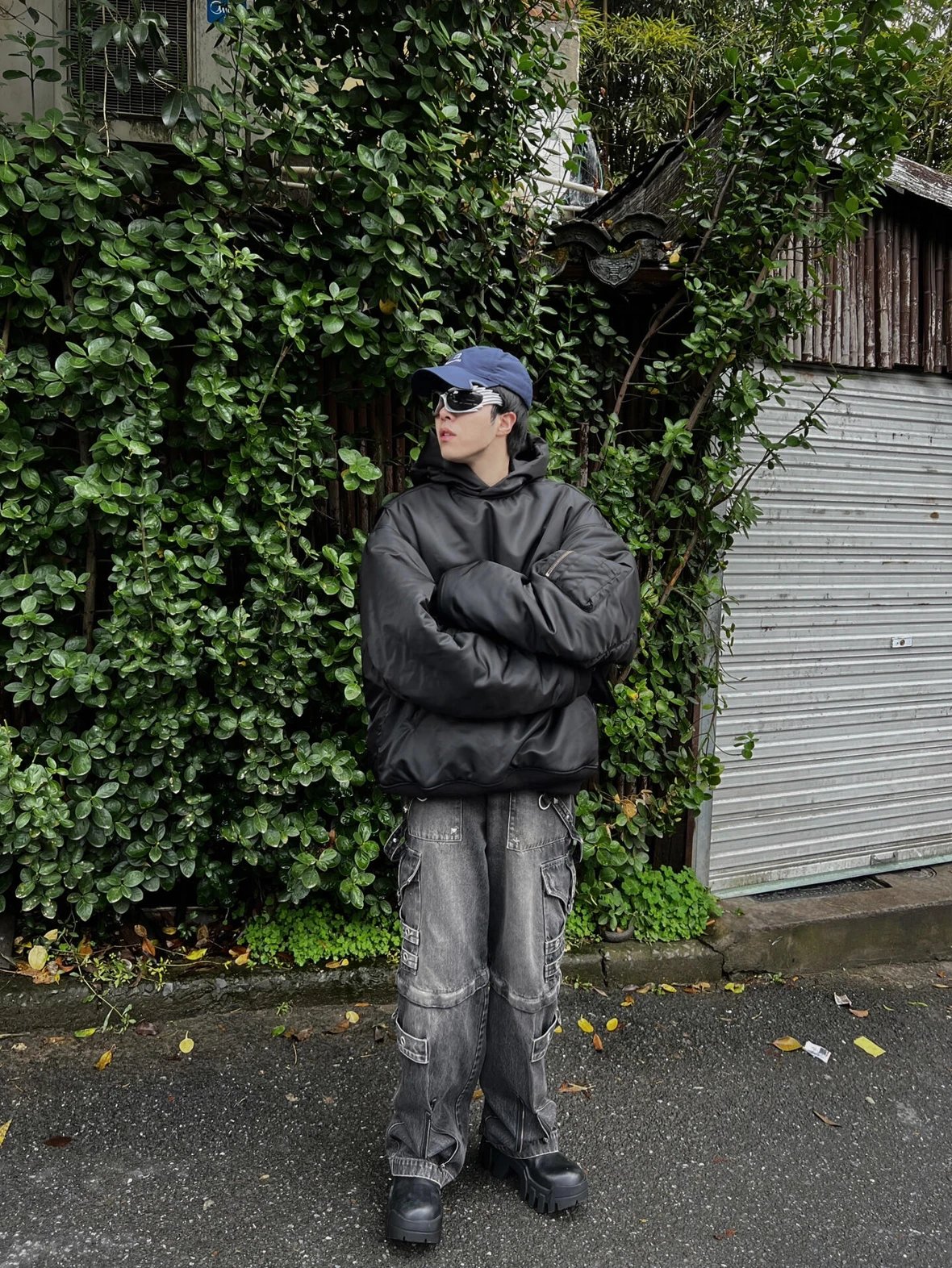 Item ID 8104 Balenci@ga- Paris -2022ss- strongest bomber cotton clothes - Oversized