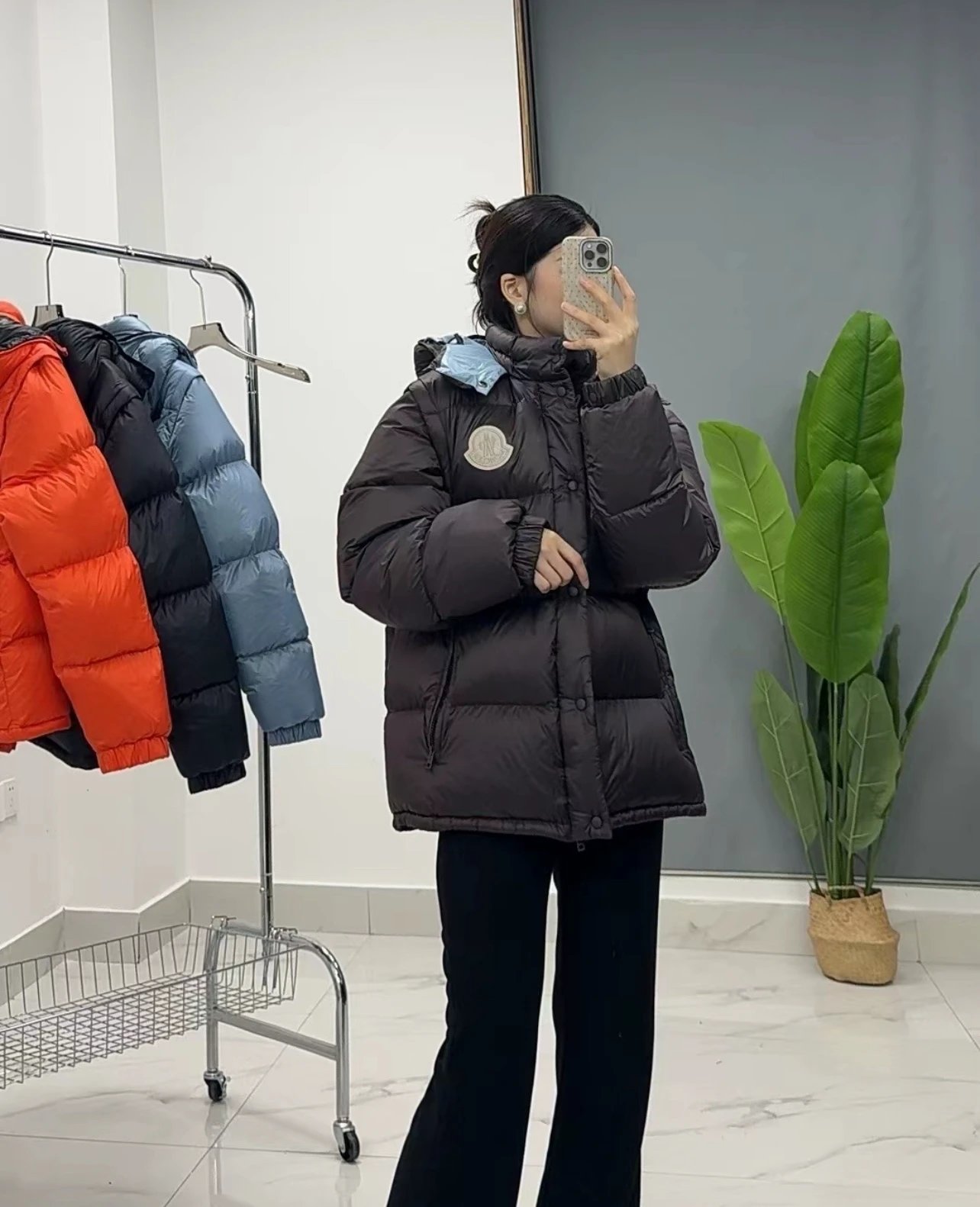 Item ID 8095 -Cyclone series - 2-in-1 detachable design goose down jacket “90 white