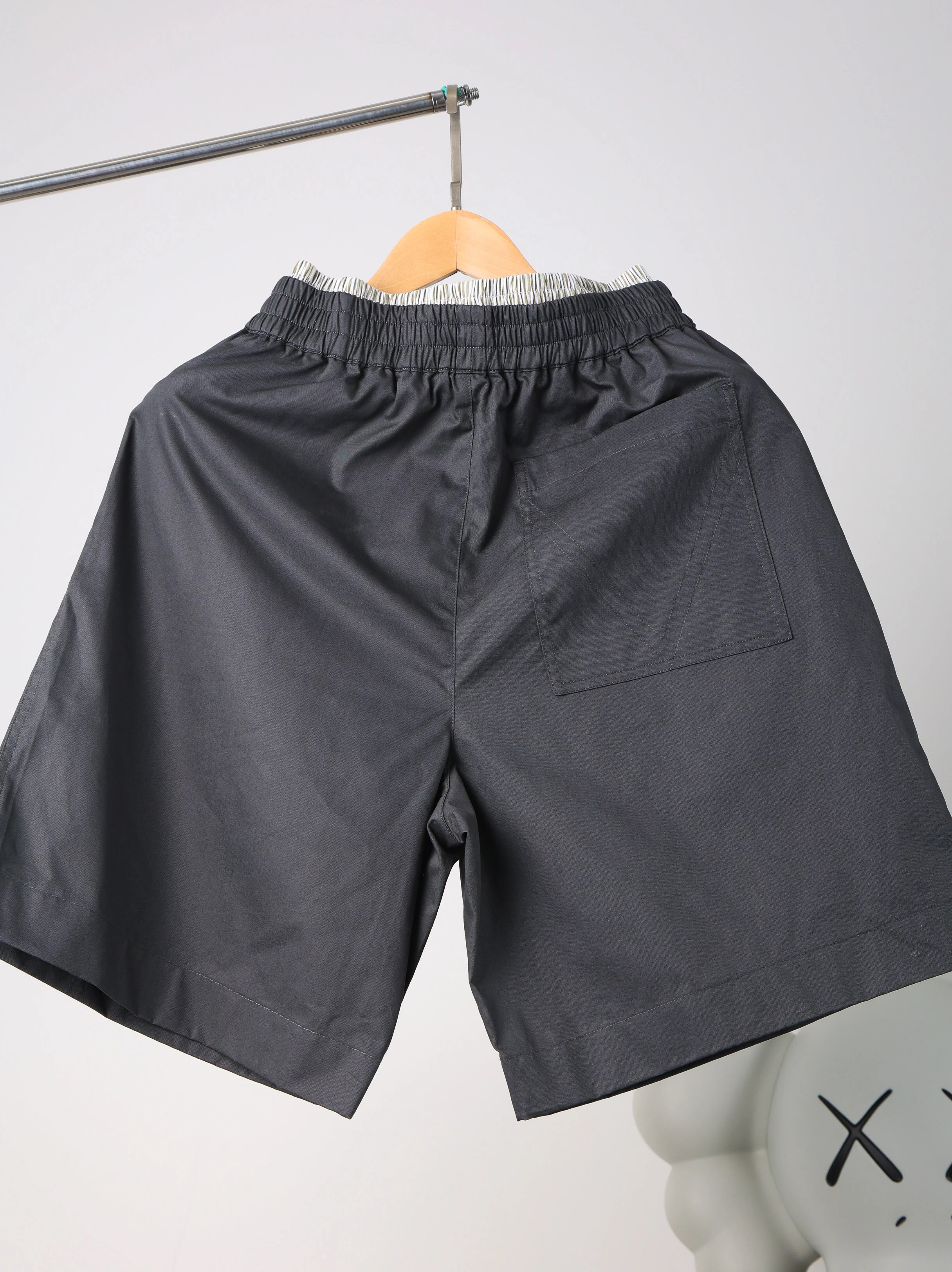 Item ID 8232 Botteg@-Venet@-BV-2024ss- double waist shorts - Spliced ​​fake two pie