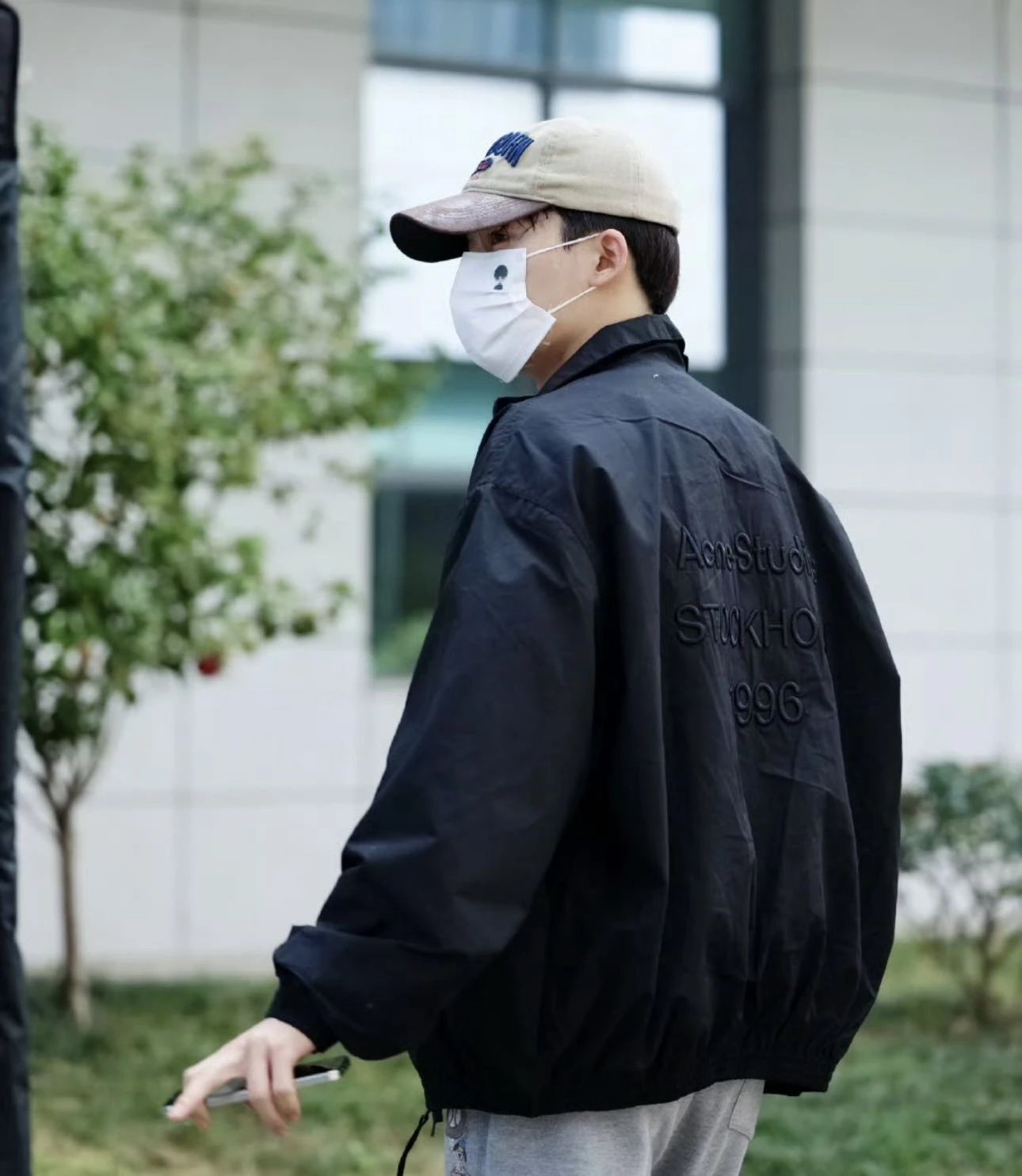 Item ID 8007 Acne Studios-SS25-1996 series back logo casual jacket _3D embroidery_