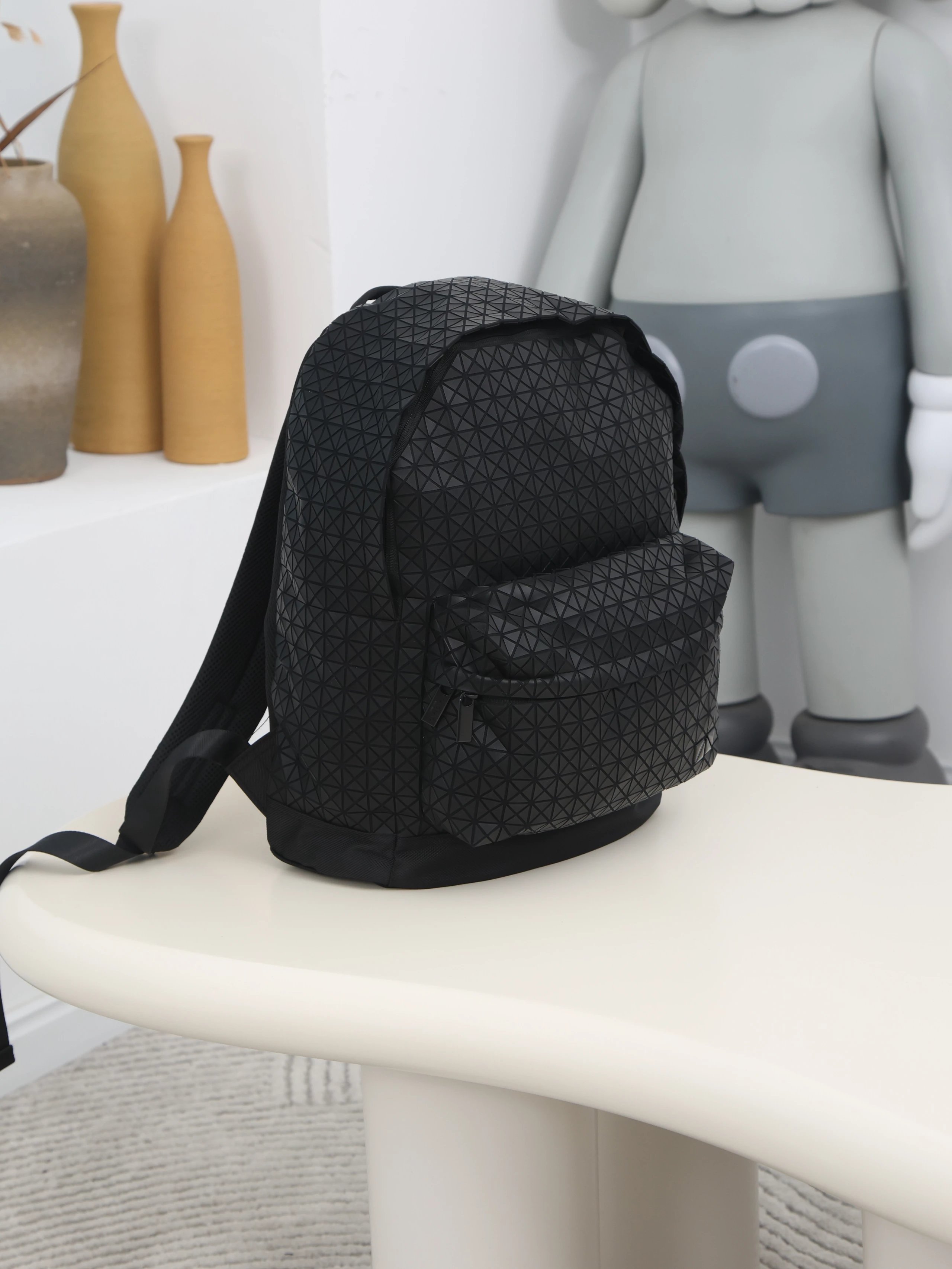 Item ID 8491 Issey-miy@ke- Issey Miyake -DayPack- Matte Diamond Diamond Backpack -