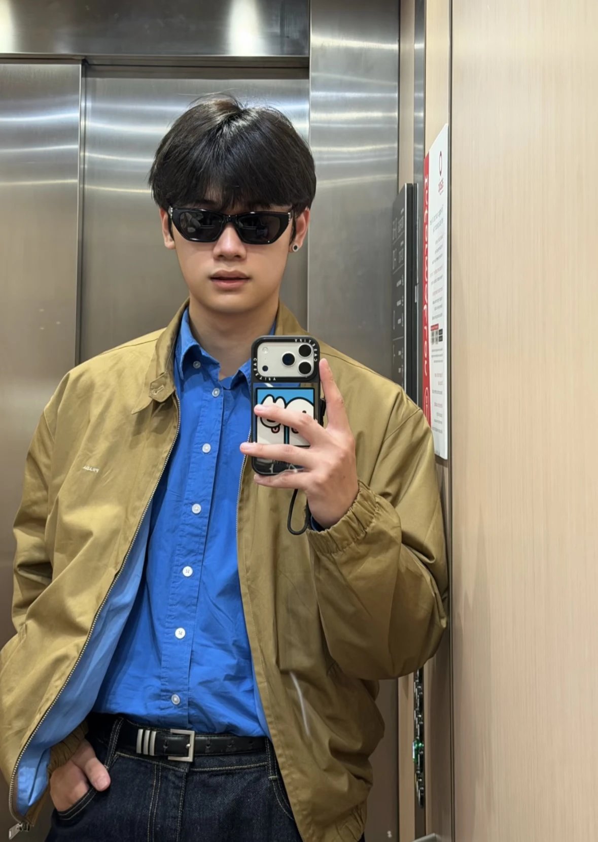 Item ID 8053 PRD-FW25- _Inner Dyeing_ Cotton Long Sleeve Zipper Shoulder Down Jacke