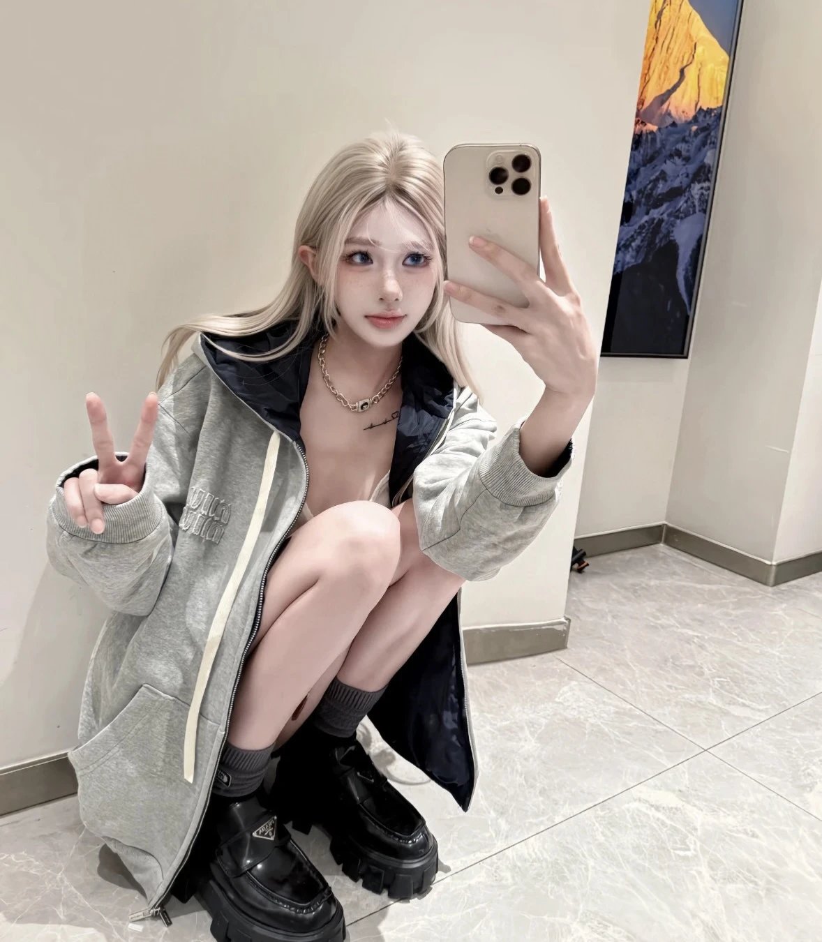 Item ID 8036 M1UM1U Double sided Wear - _High Density Waterproof Inner_ Miu Miu Ath