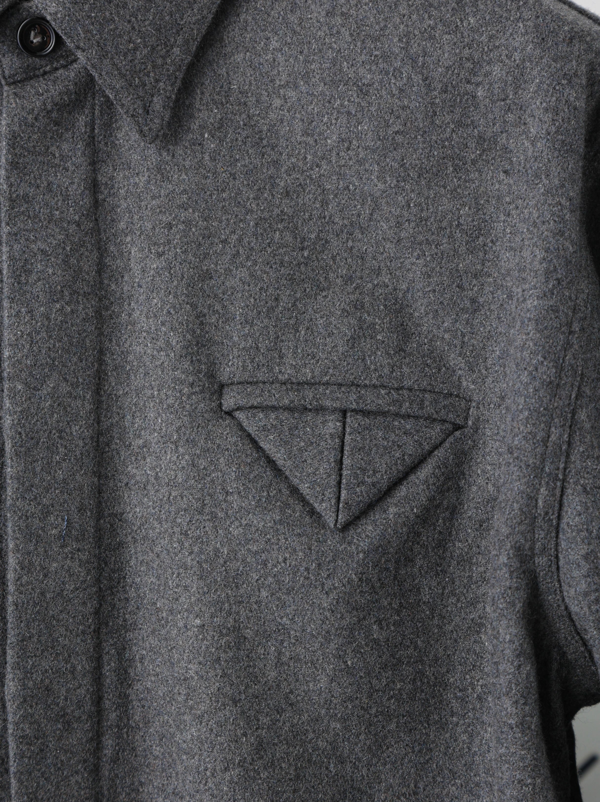 Item ID 8020 Botteg@-Venet @-BV-2024SS - Knitted Wool Jacket - Triangle Pocket Desi