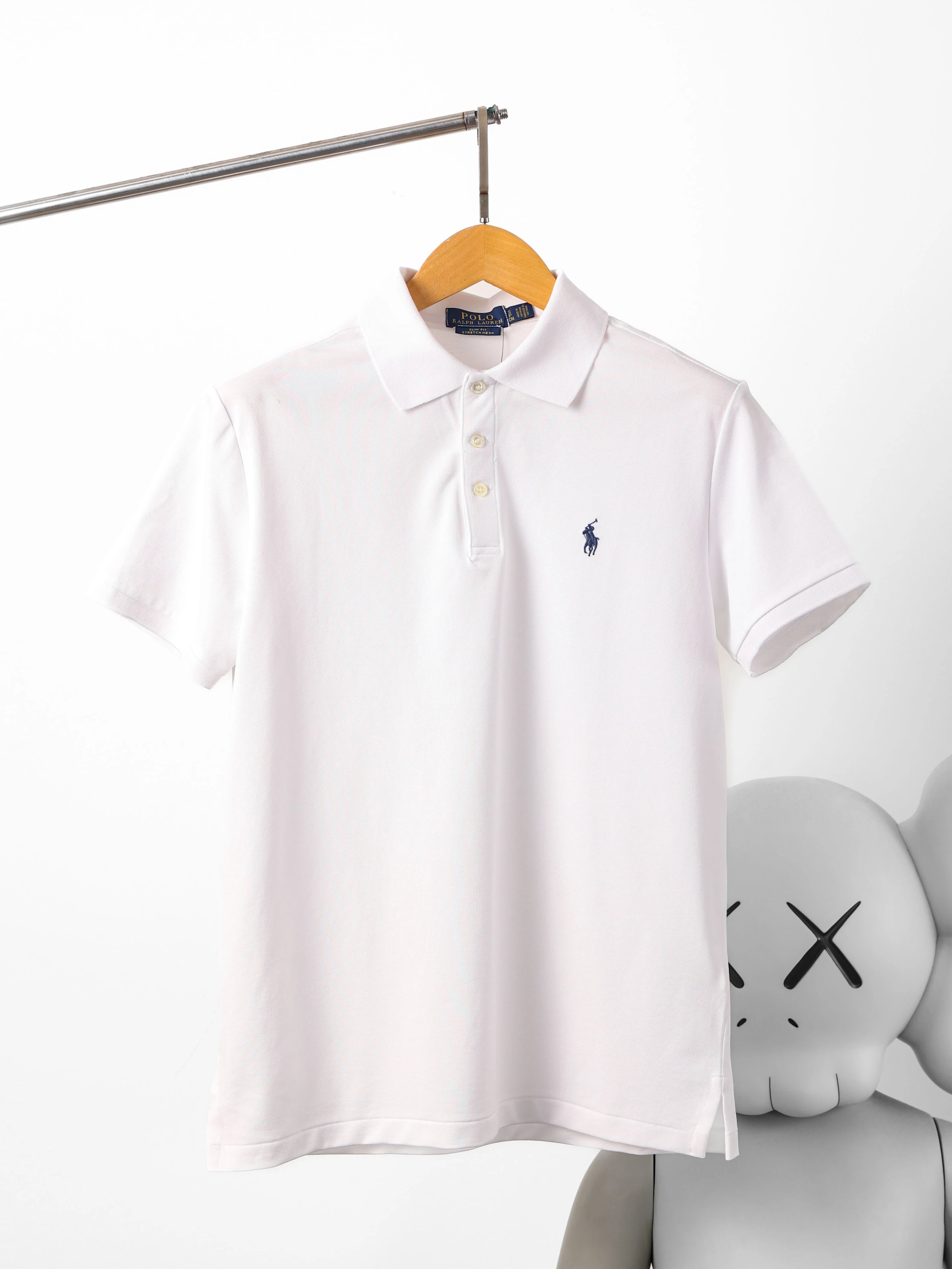 Item ID 8330 Ralph Lauren-2024FW - Classic Pony Embroidered Polo Shirt - Grey Label
