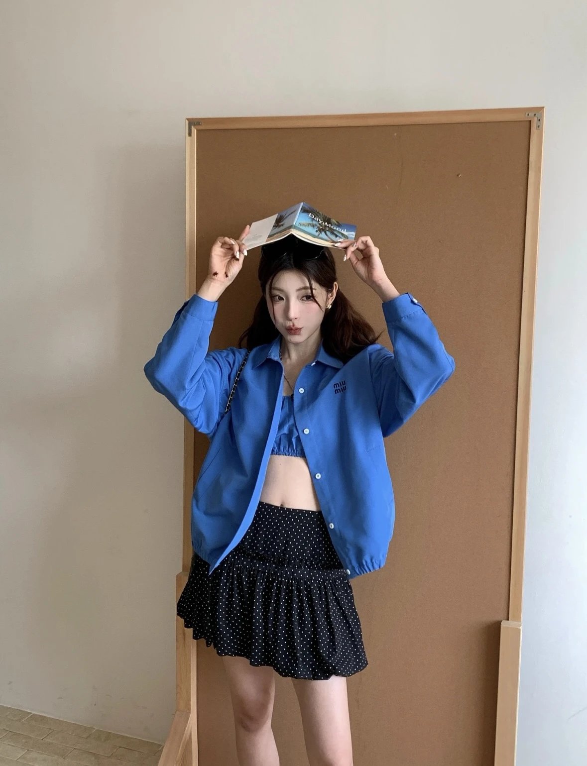 Item ID 8034 M1U-M1U Miu - SS25- _32 piece double stranded silk fabric_ summer coll