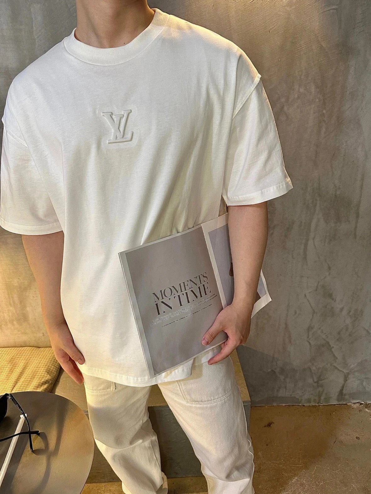 Item ID 8273 Advanced customization -2025ss- 3D embossed short sleeves -32 Double c