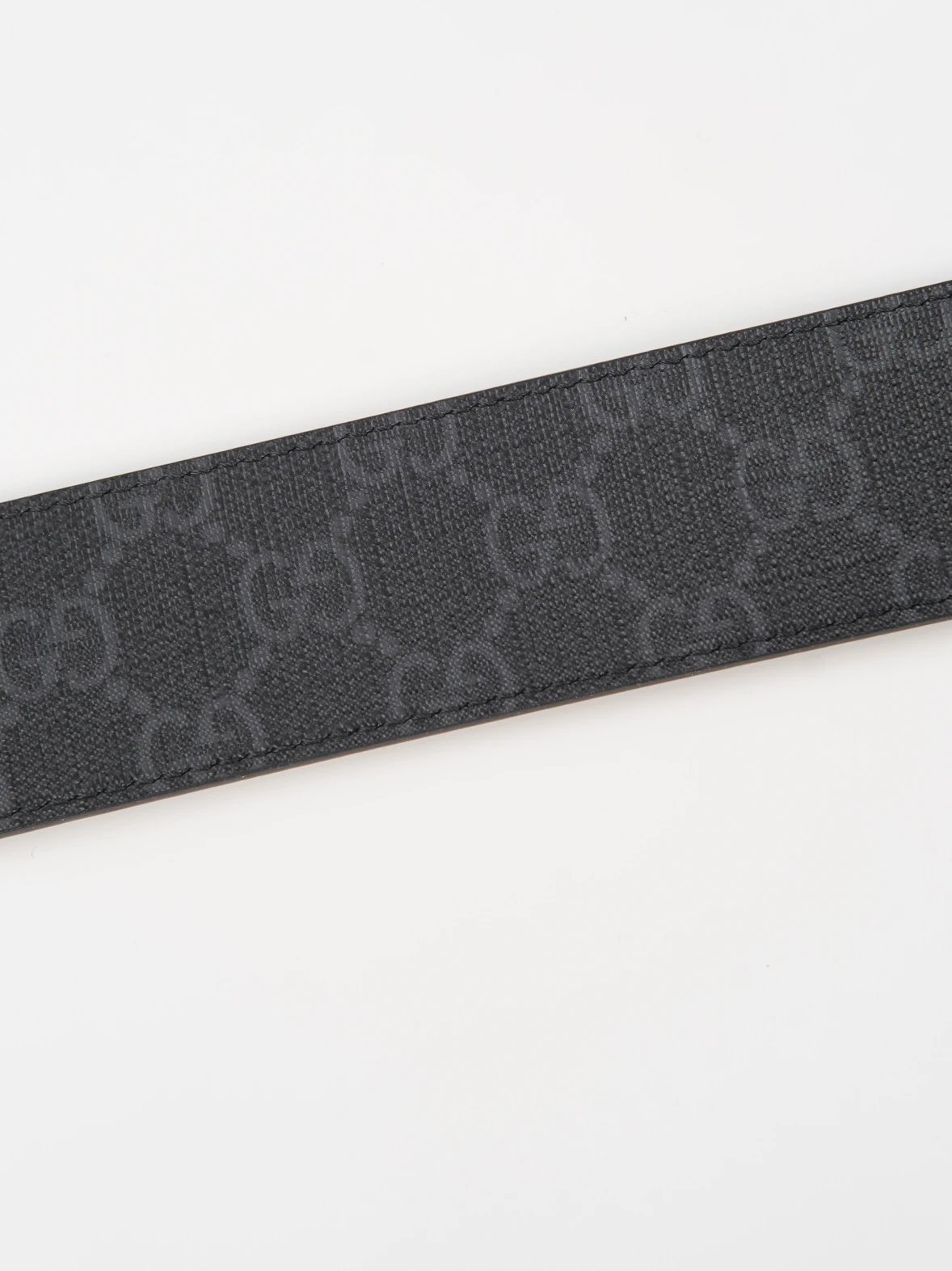 Item ID 8397 GUCC1 pair G“ High-end hardware ” Canvas leather belt with buckle - Me