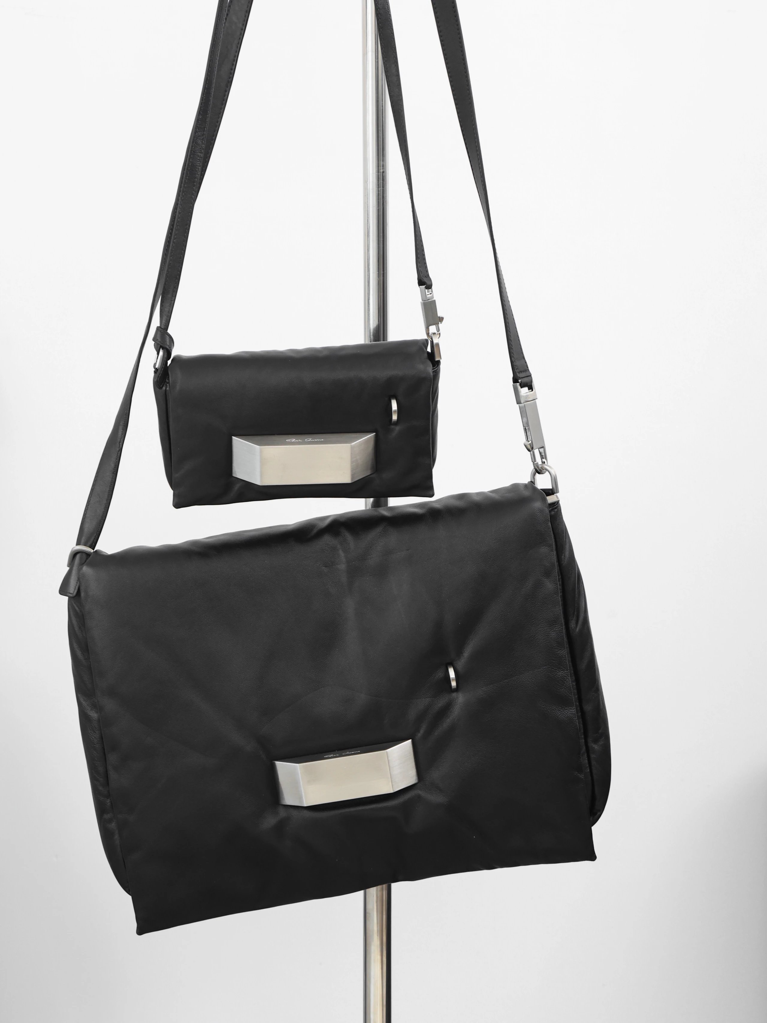 Item ID 8508 Rick owens Ro Cloud Bag - Sheepskin Material - Flip Shoulder Bag - Lar