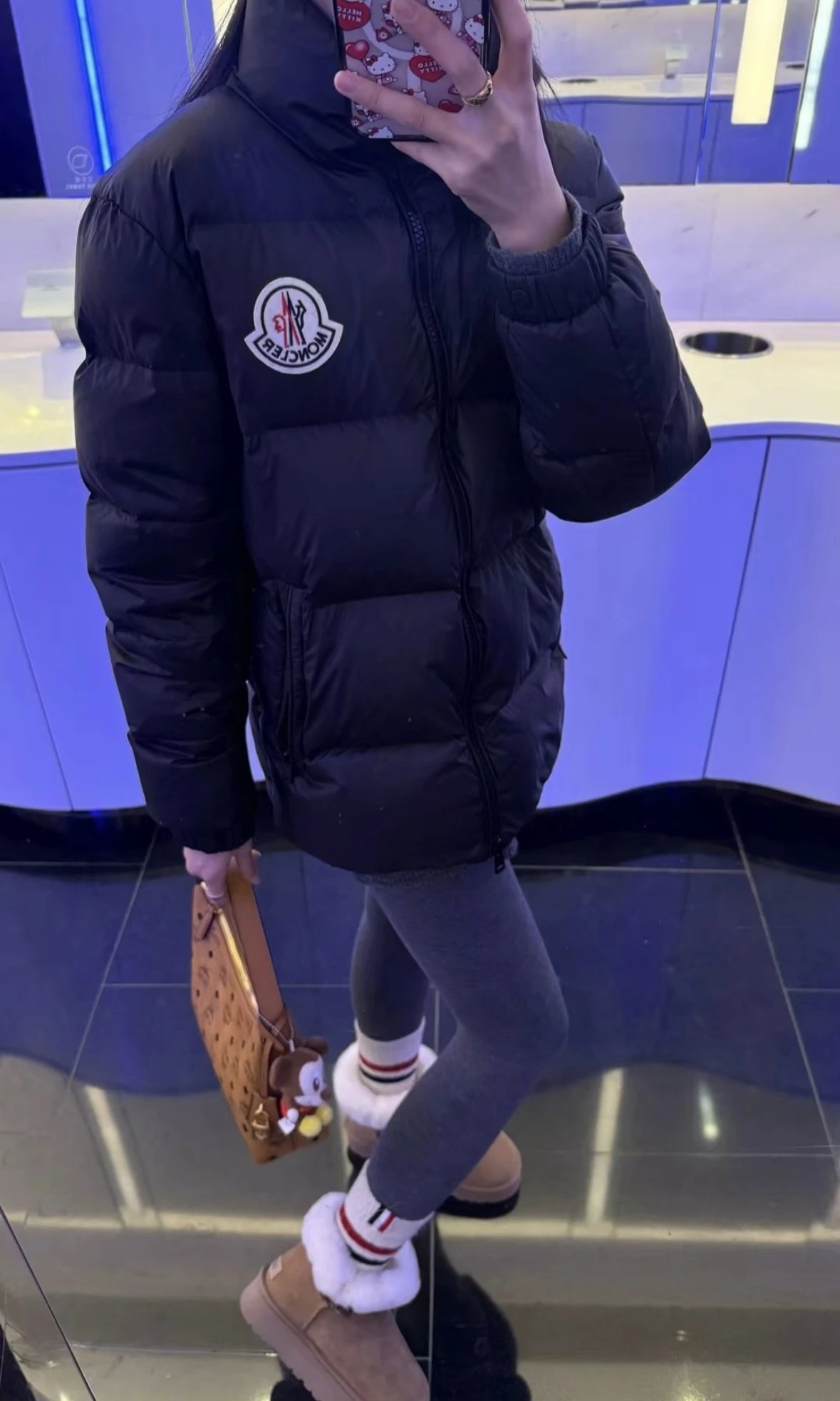 Item ID 8094 -Citala Series - _90 White Goose Down_ - Fort Down Jacket - Logo Patch