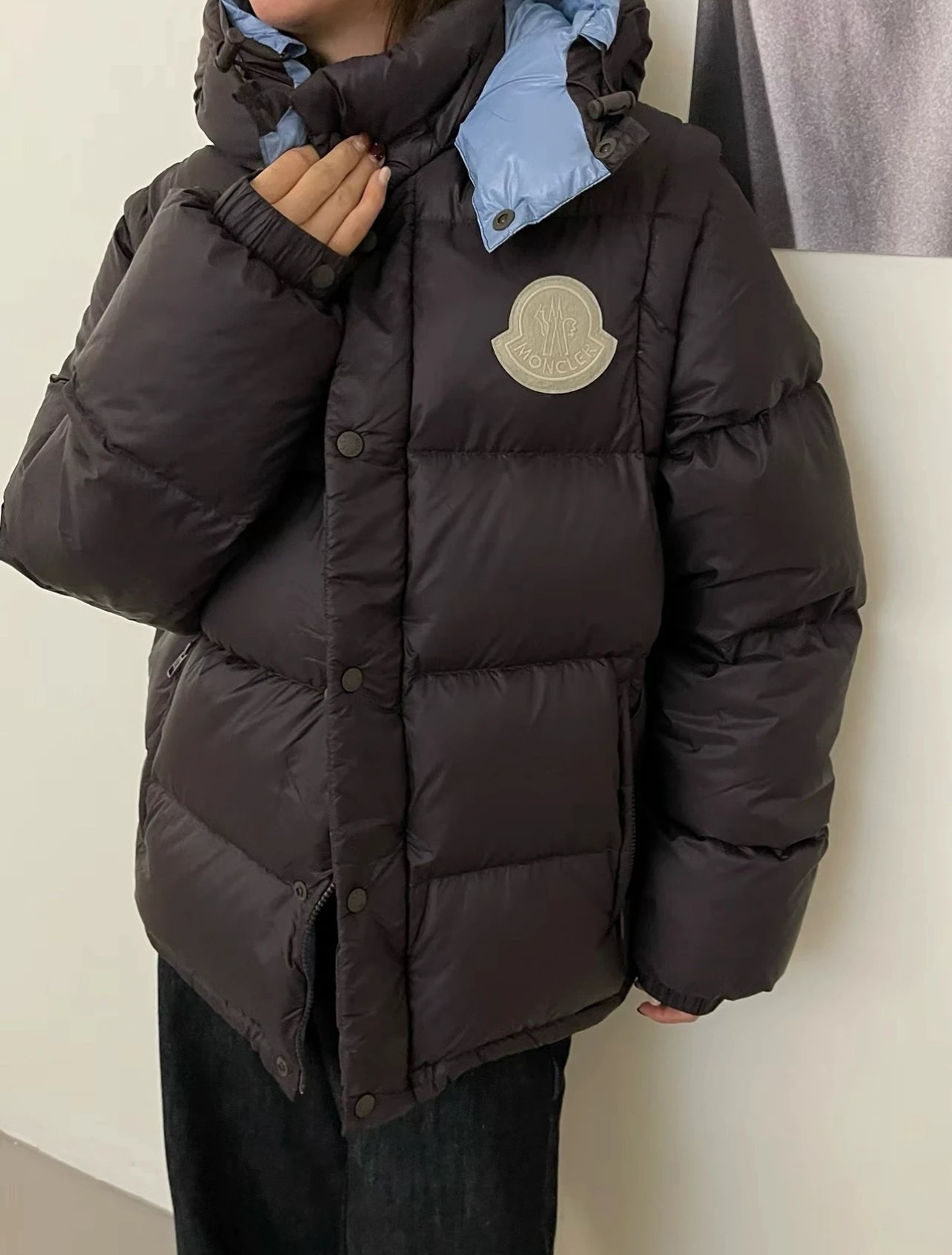 Item ID 8095 -Cyclone series - 2-in-1 detachable design goose down jacket “90 white