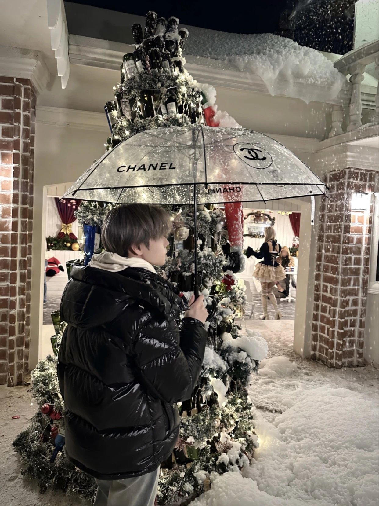 1519 Item ID 8122 M0 package - Mouth-05 Three color Ribbon Style - Down Jacket - Double