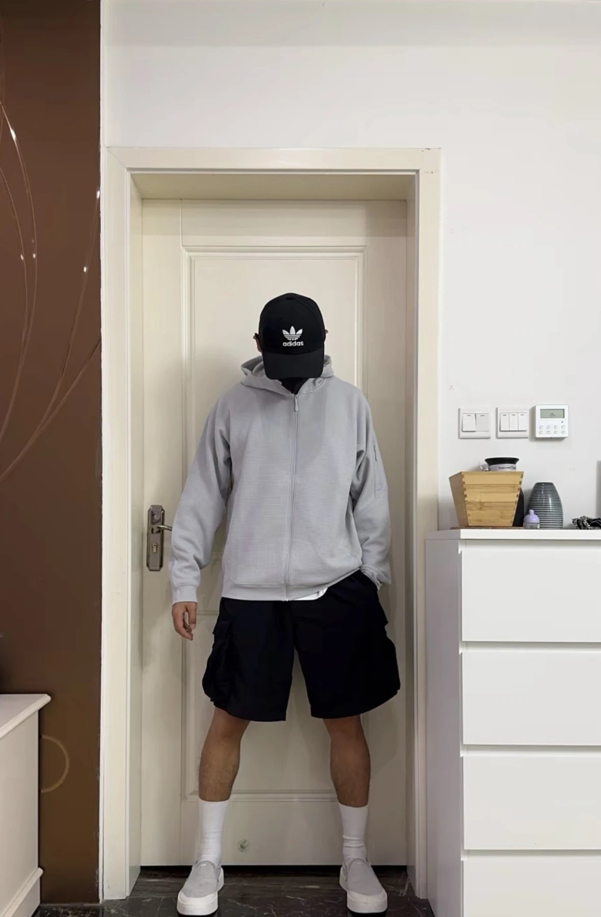 Item ID 8051 Olera- Two colors - waffle embroidery logo Windproof, breathable, warm