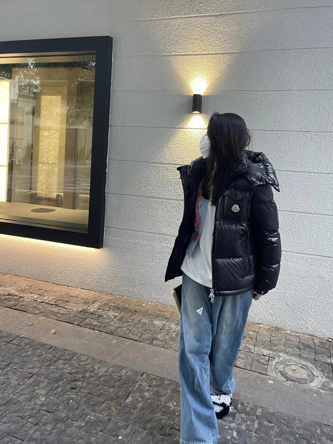 1519 Item ID 8122 M0 package - Mouth-05 Three color Ribbon Style - Down Jacket - Double