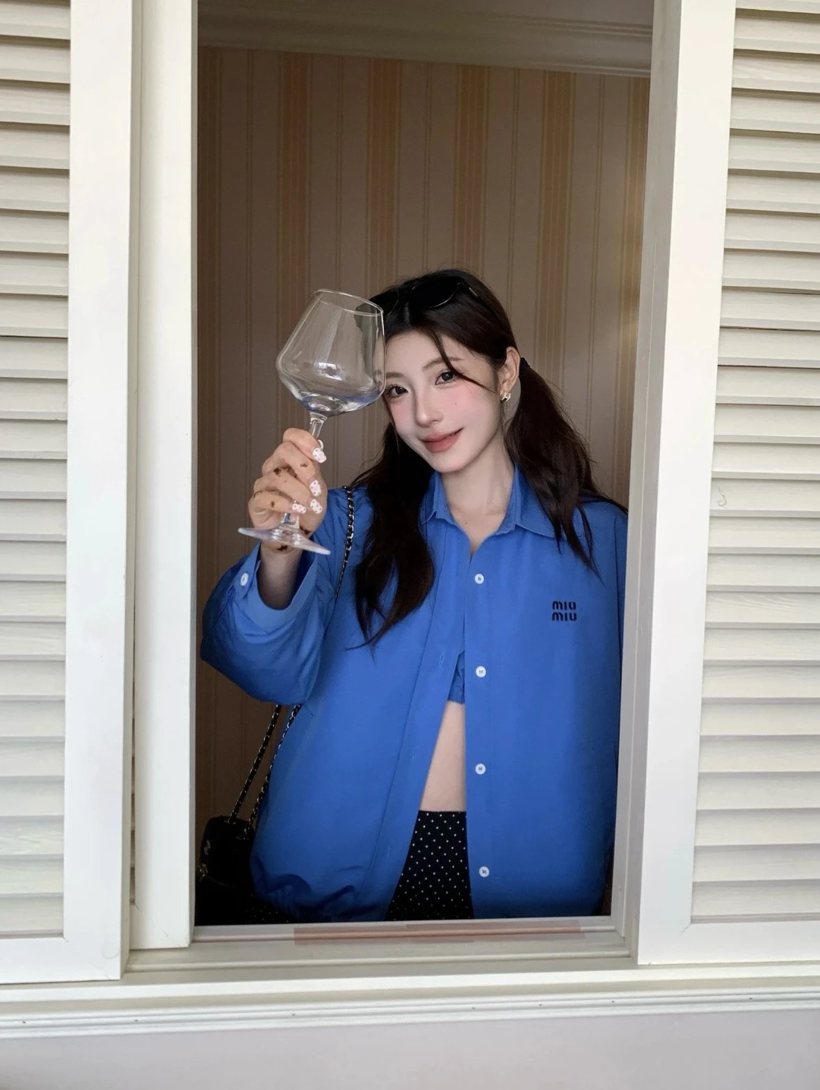 Item ID 8034 M1U-M1U Miu - SS25- _32 piece double stranded silk fabric_ summer coll