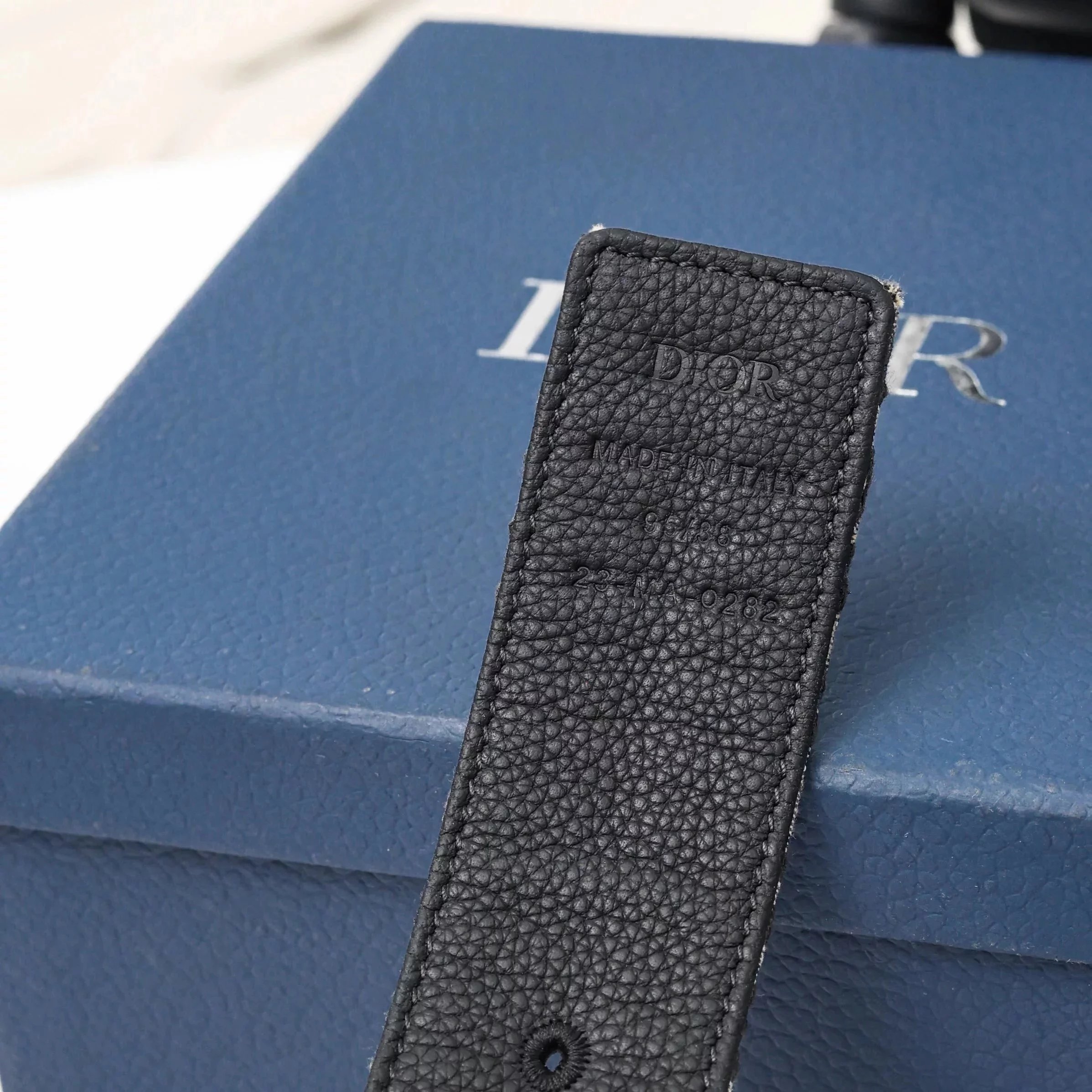 Item ID 8395 Dio-D Home - Full Print Vintage Series - Oblique Jacquard Letter Belt