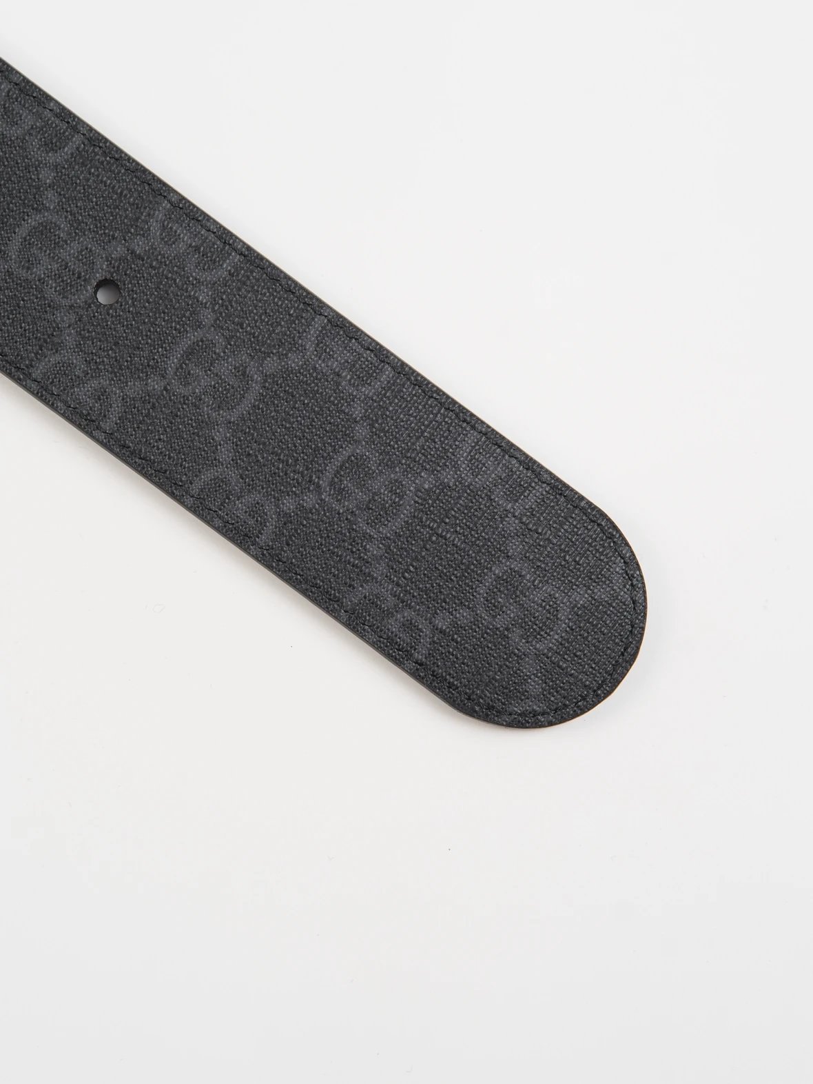 Item ID 8397 GUCC1 pair G“ High-end hardware ” Canvas leather belt with buckle - Me