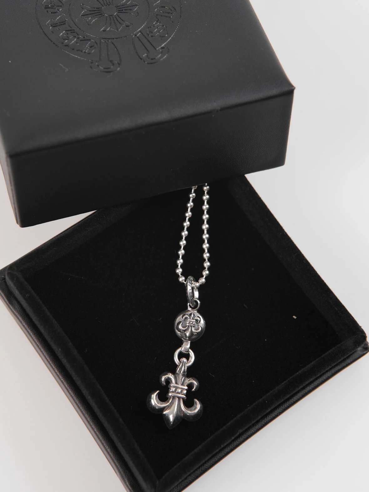 Item ID 8378 Crow heart -“ solid 925 silver ” Basic Scout Flower Single Ball -925 s