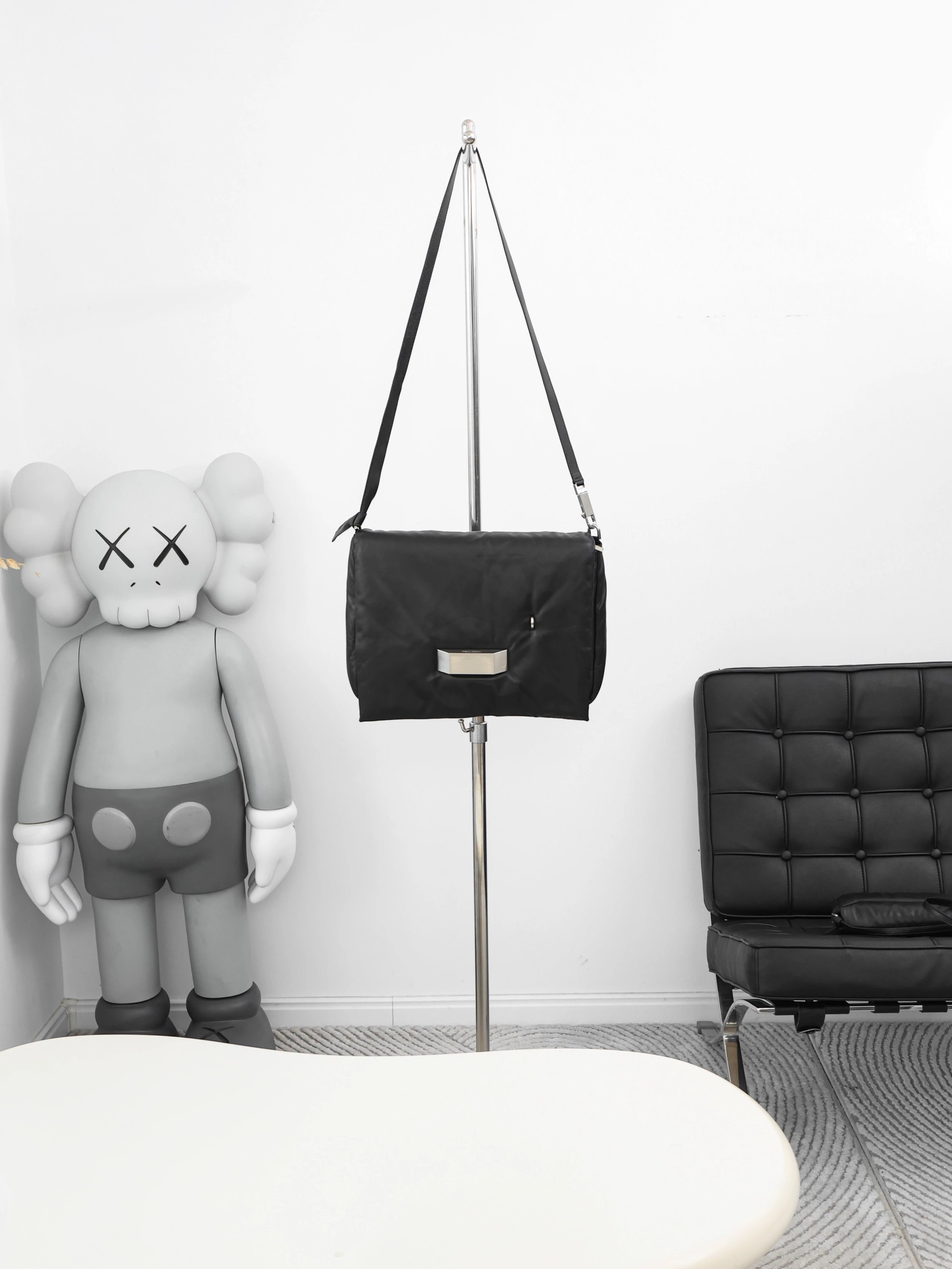 Item ID 8508 Rick owens Ro Cloud Bag - Sheepskin Material - Flip Shoulder Bag - Lar