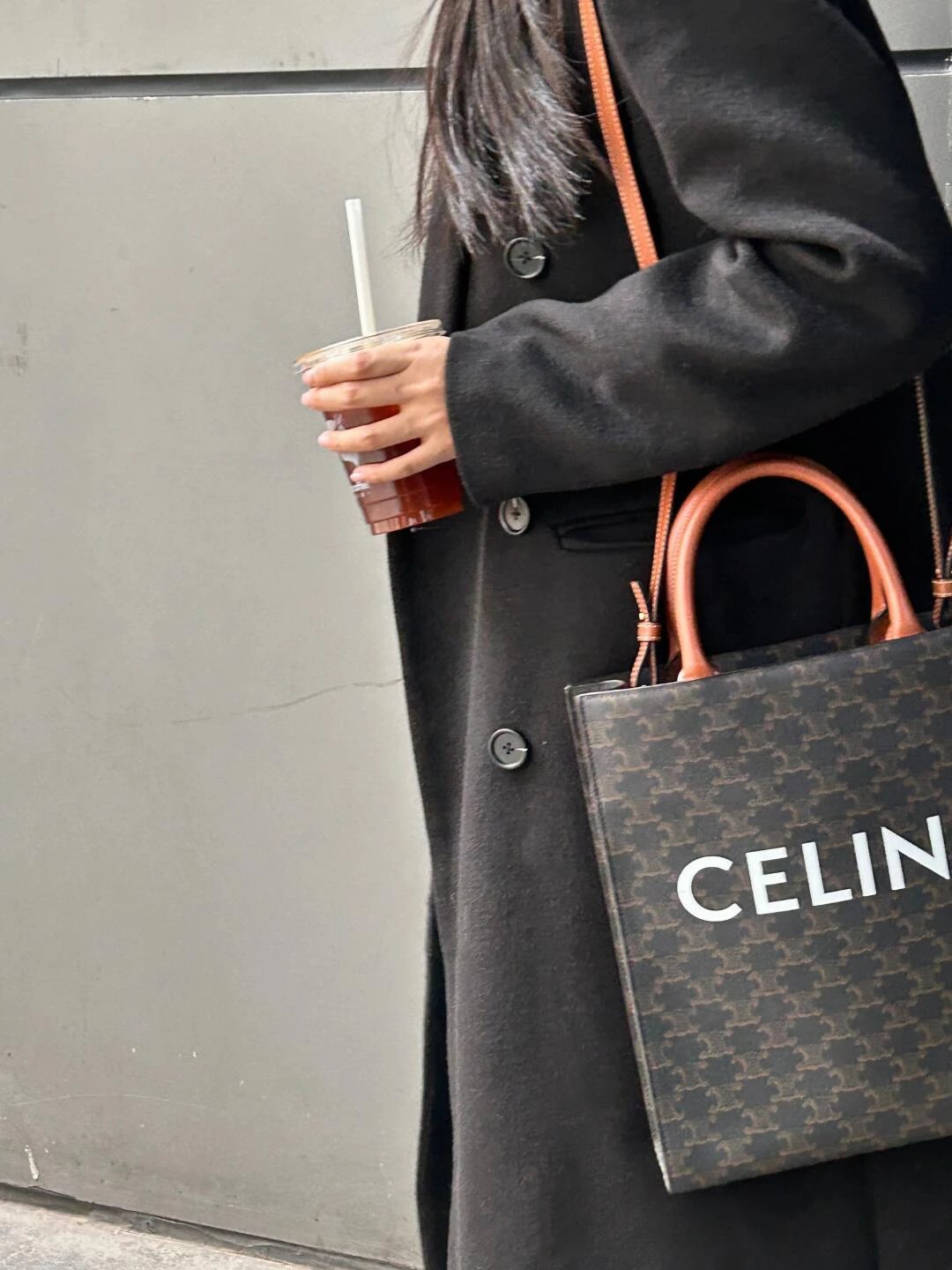 Item ID 8452 CEL1NE- Celine -2020ss- Classic -Cabas-Tote-thriomphe- Classic all-ove