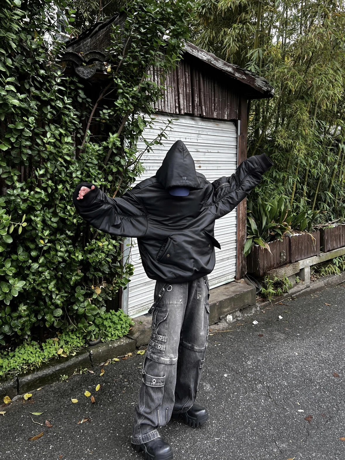 Item ID 8104 Balenci@ga- Paris -2022ss- strongest bomber cotton clothes - Oversized